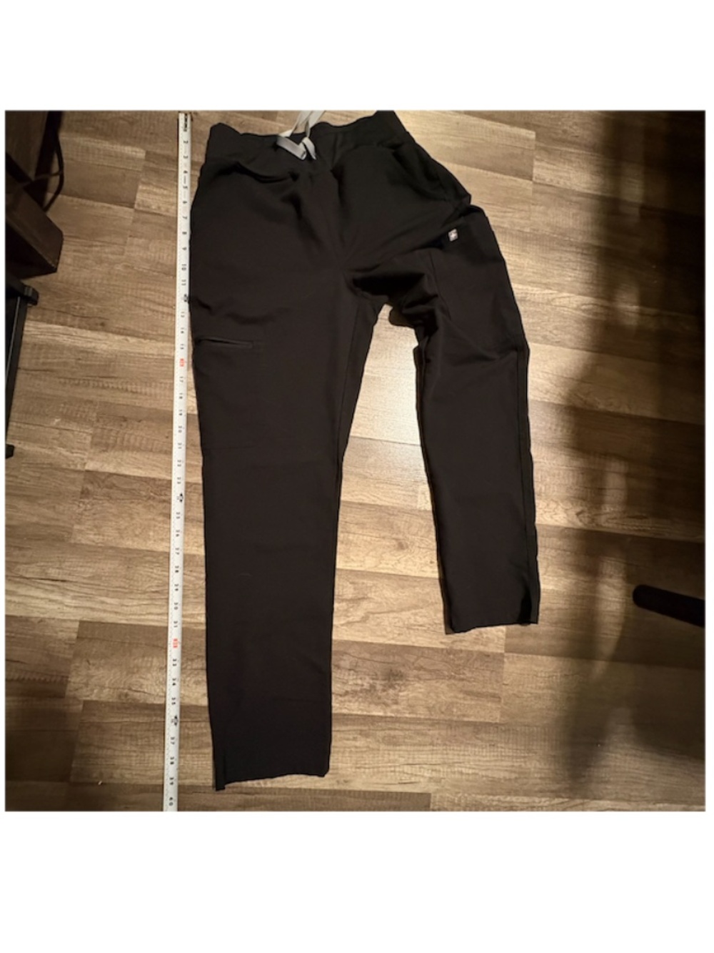 FIGS Black High Waisted Yola Skinny Scrub Pants Small Technical Collection - Picture 9 of 11